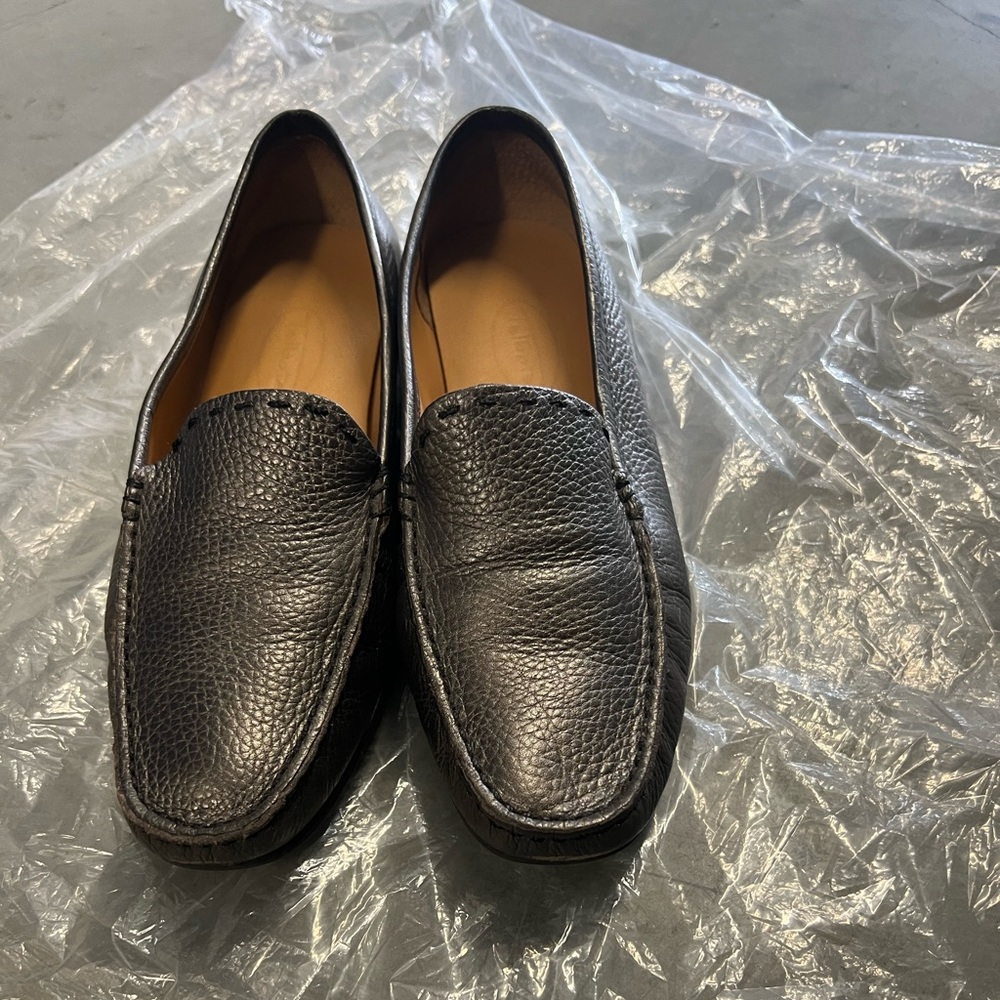 Talbot leather women moccasins